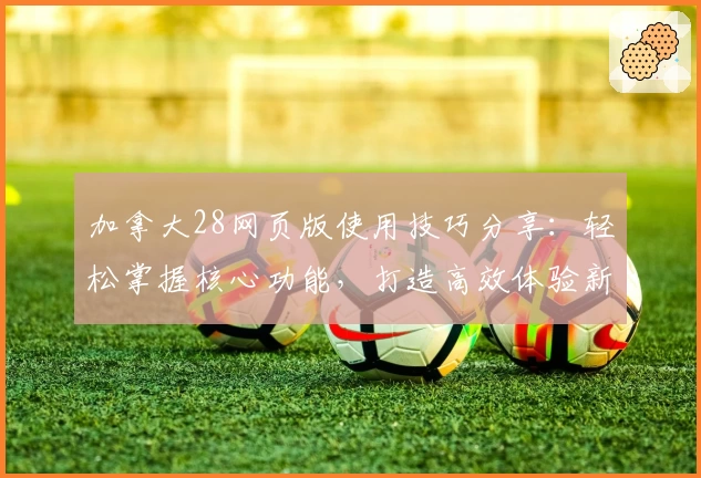 加拿大28网页版使用技巧分享：轻松掌握核心功能，打造高效体验新选择